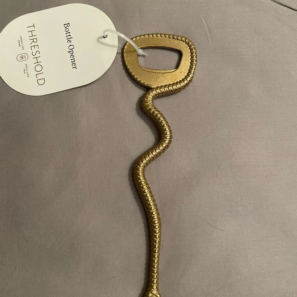 Threshold Gold Textured Bottle‎ Opener